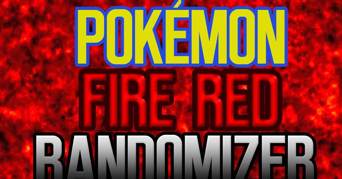 Pokemon fire red randomizer download apk